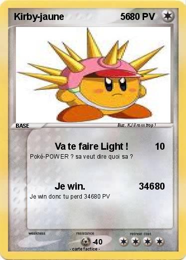 Pokemon Kirby-jaune                      56