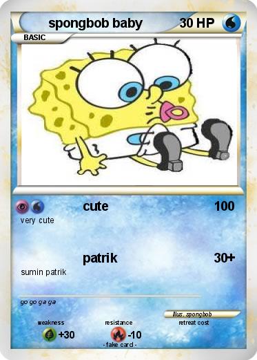 Pokemon spongbob baby