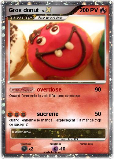 Pokemon Gros donut