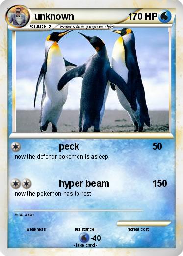 Pokemon unknown