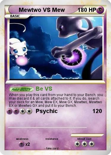 Pokemon Mewtwo VS Mew