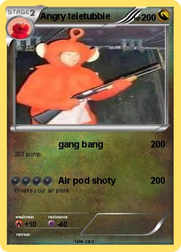 Pokemon Angry teletubbie