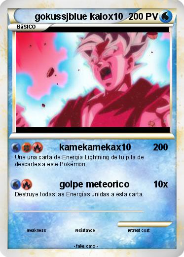 Pokemon gokussjblue kaiox10
