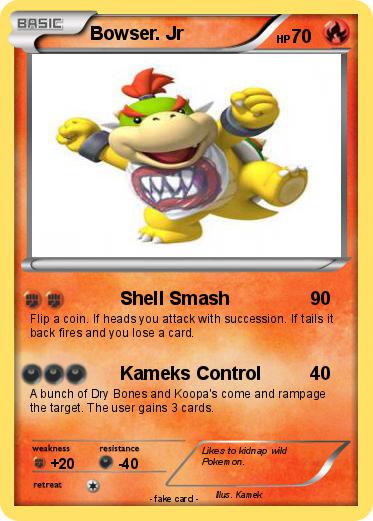 Pokemon Bowser. Jr