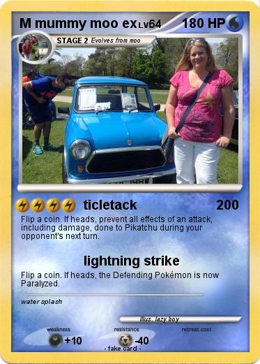 Pokemon M mummy moo ex
