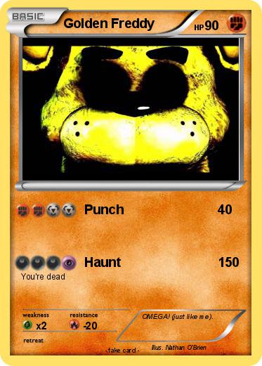 Pokemon Golden Freddy