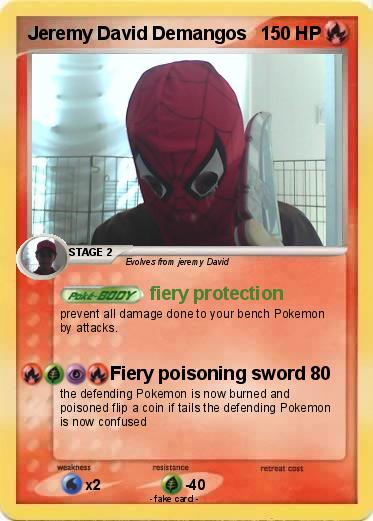Pokemon Jeremy David Demangos