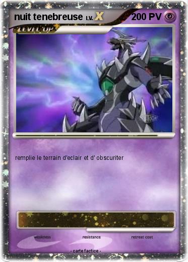 Pokemon nuit tenebreuse