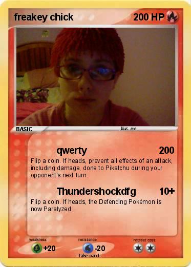 Pokemon freakey chick