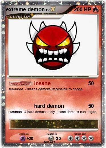 Pokemon extreme demon