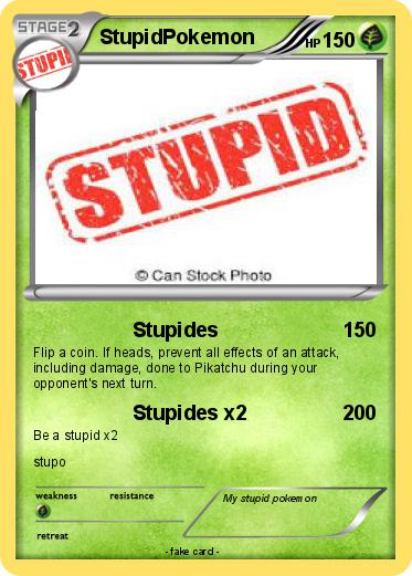Pokemon StupidPokemon
