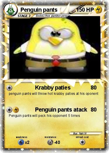 Pokemon Penguin pants