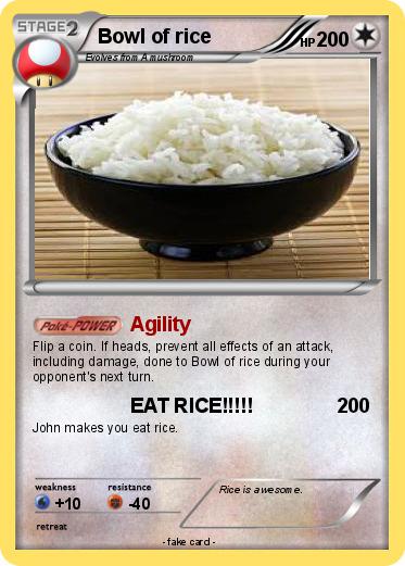 Pokemon Bowl of rice