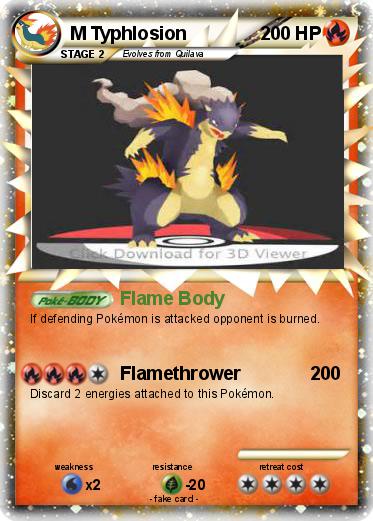 Pokemon M Typhlosion