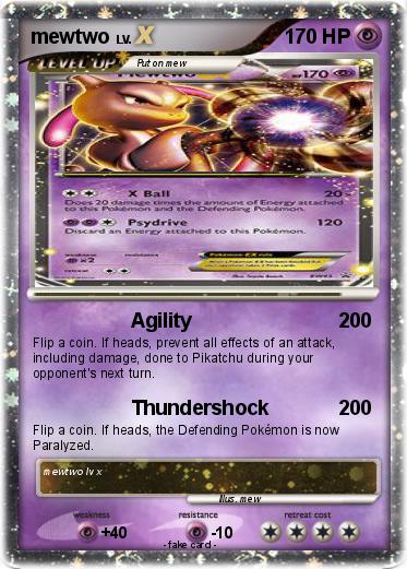 Pokemon mewtwo
