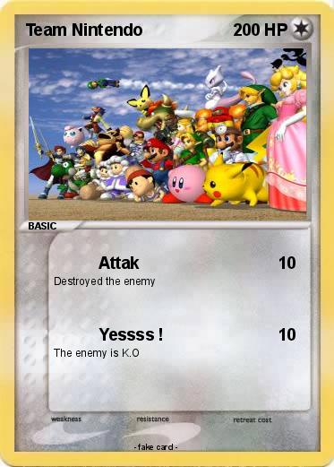 Pokemon Team Nintendo