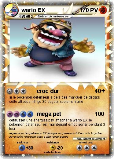 Pokemon wario EX
