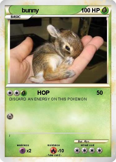 Pokemon bunny