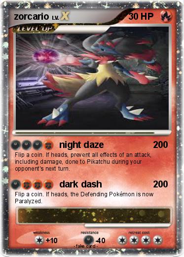 Pokemon zorcario
