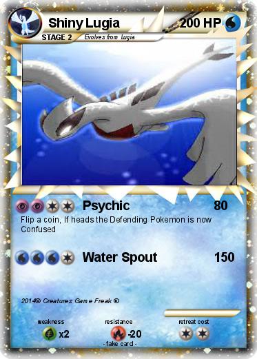 Pokemon Shiny Lugia