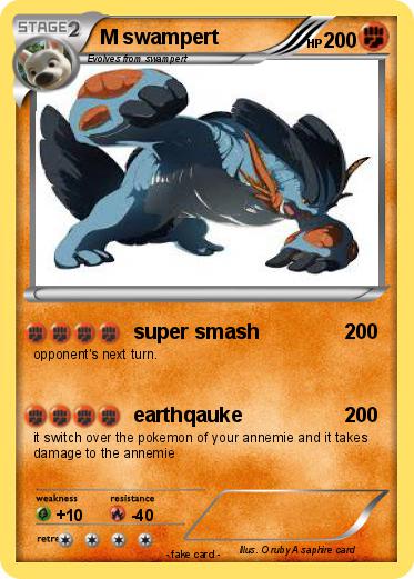 Pokemon M swampert