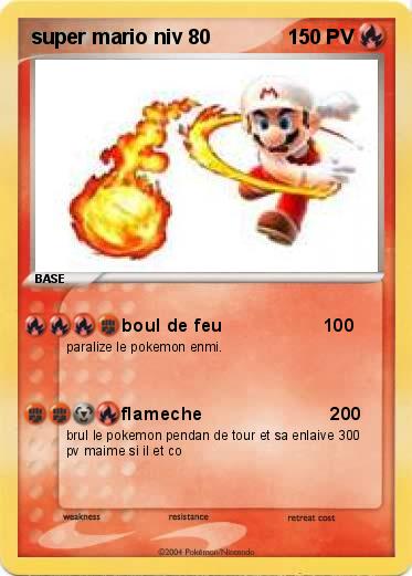 Pokemon super mario niv 80