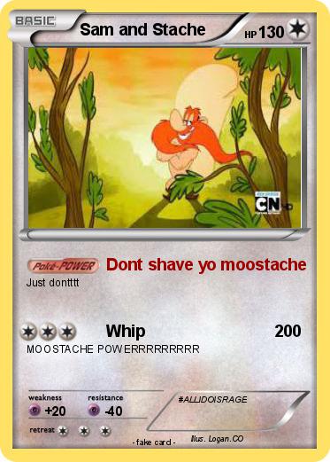 Pokemon Sam and Stache