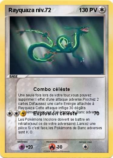 Pokemon Rayquaza niv.72
