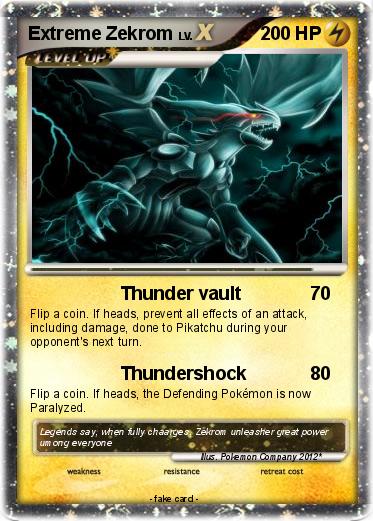 Pokemon Extreme Zekrom