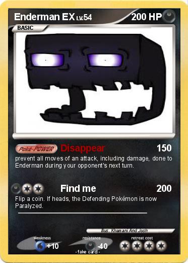 Pokemon Enderman EX