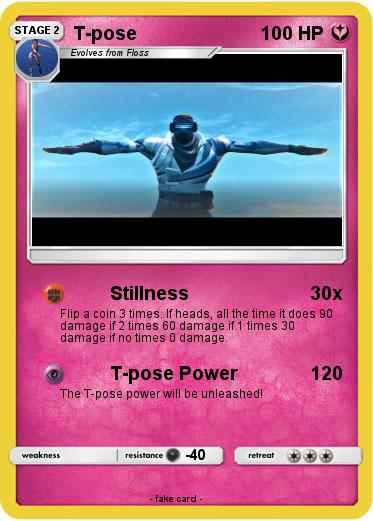 Pokemon T-pose