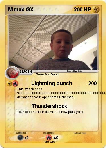 Pokemon M max GX