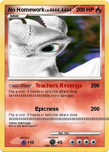 Pokemon No Homework