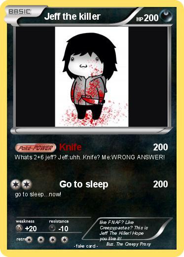 Pokemon Jeff the killer