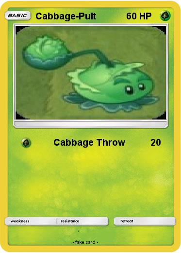 Pokemon Cabbage-Pult