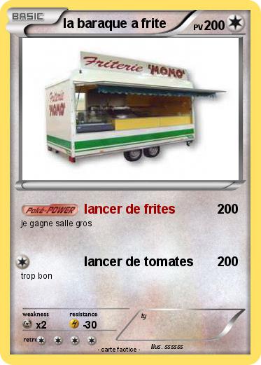 Pokemon la baraque a frite