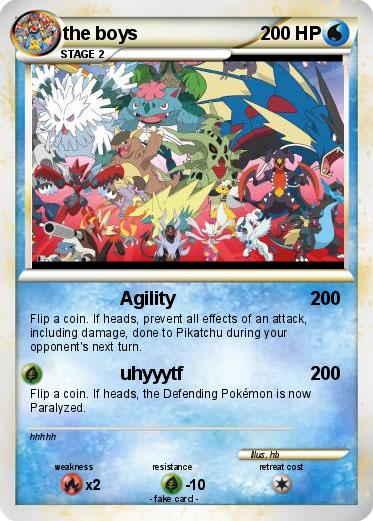 Pokemon the boys