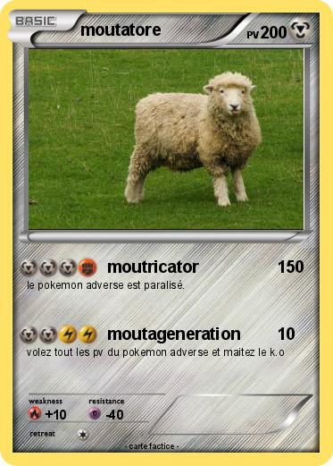 Pokemon moutatore