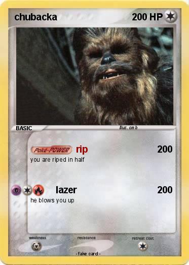 Pokemon chubacka