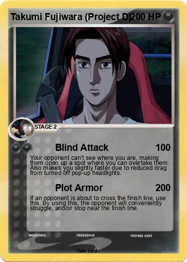 Pokemon Takumi Fujiwara (Project D)