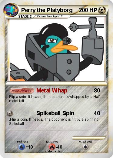 Pokemon Perry the Platyborg