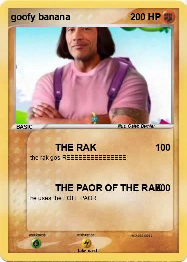 Pokemon goofy banana