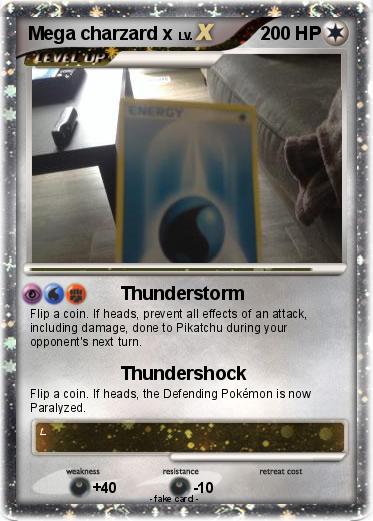 Pokemon Mega charzard x