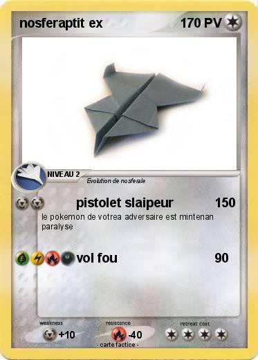 Pokemon nosferaptit ex