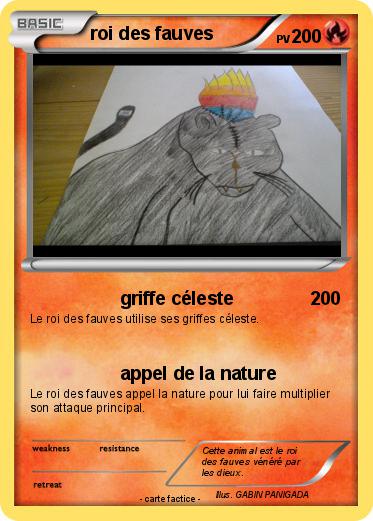 Pokemon roi des fauves