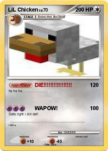 Pokemon LiL Chicken