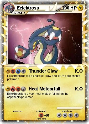 Pokemon Eelektross