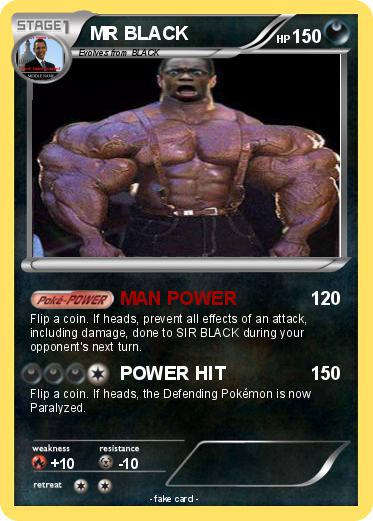 Pokemon MR BLACK