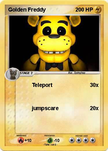 Pokemon Golden Freddy