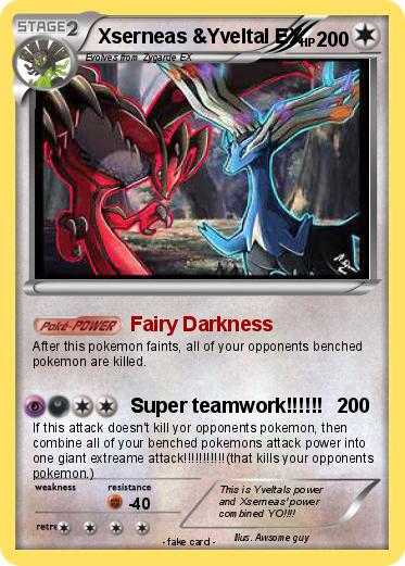 Pokemon Xserneas &Yveltal EX